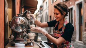 a charming photo of an italian woman skillfully cr fLUc E1CSwGYB2 p1yHSfw Xi1S o4ERpS5ftTzT5BcEA