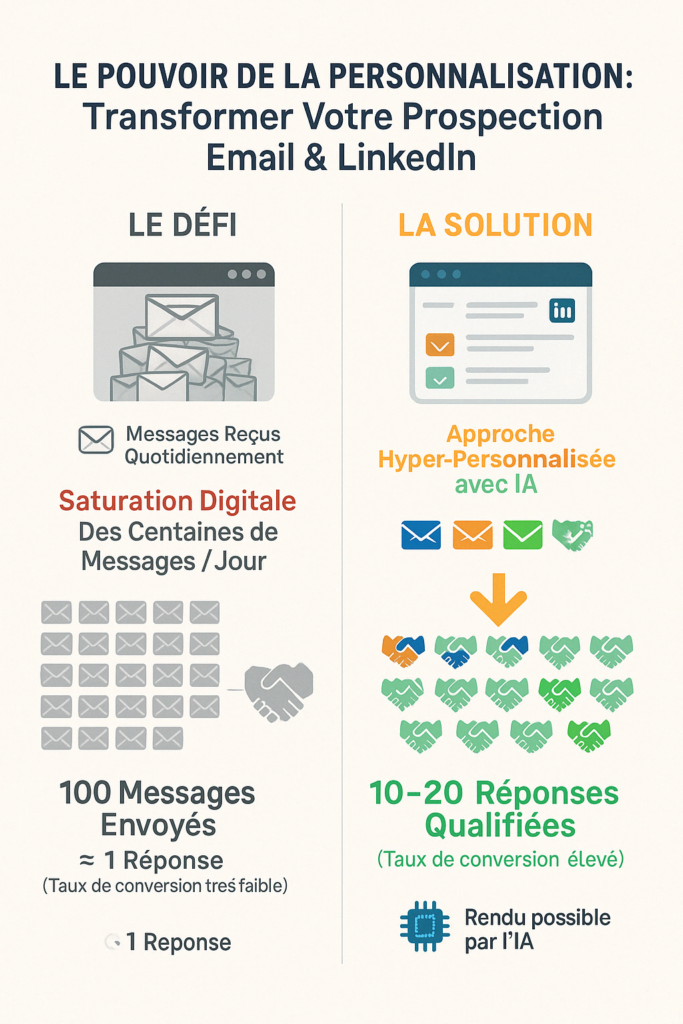 Le Graal de la Prospection : Comment Humanlinker Révolutionne Vos Emails et Messages LinkedIn 4 Humanlinker